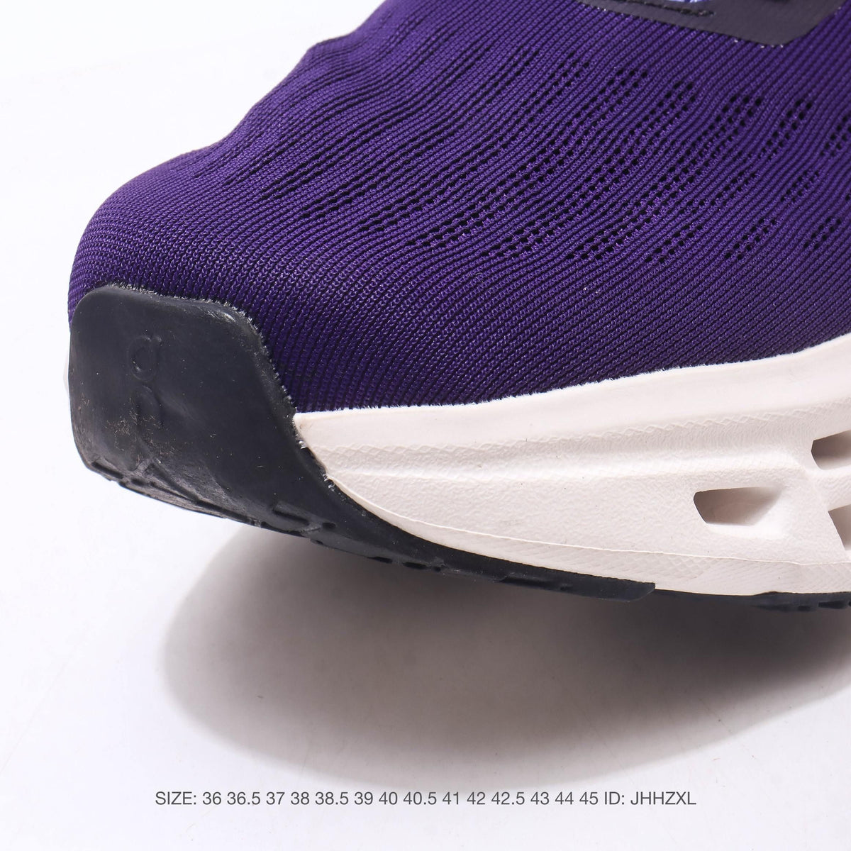 On Cloudmonster 3 Purple & White Sneakers