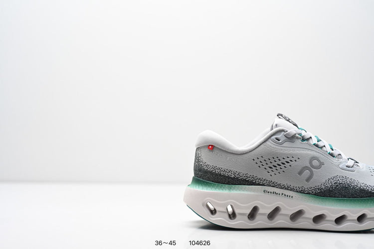 On Cloudsurfer 3 Grey & Mint Sneakers