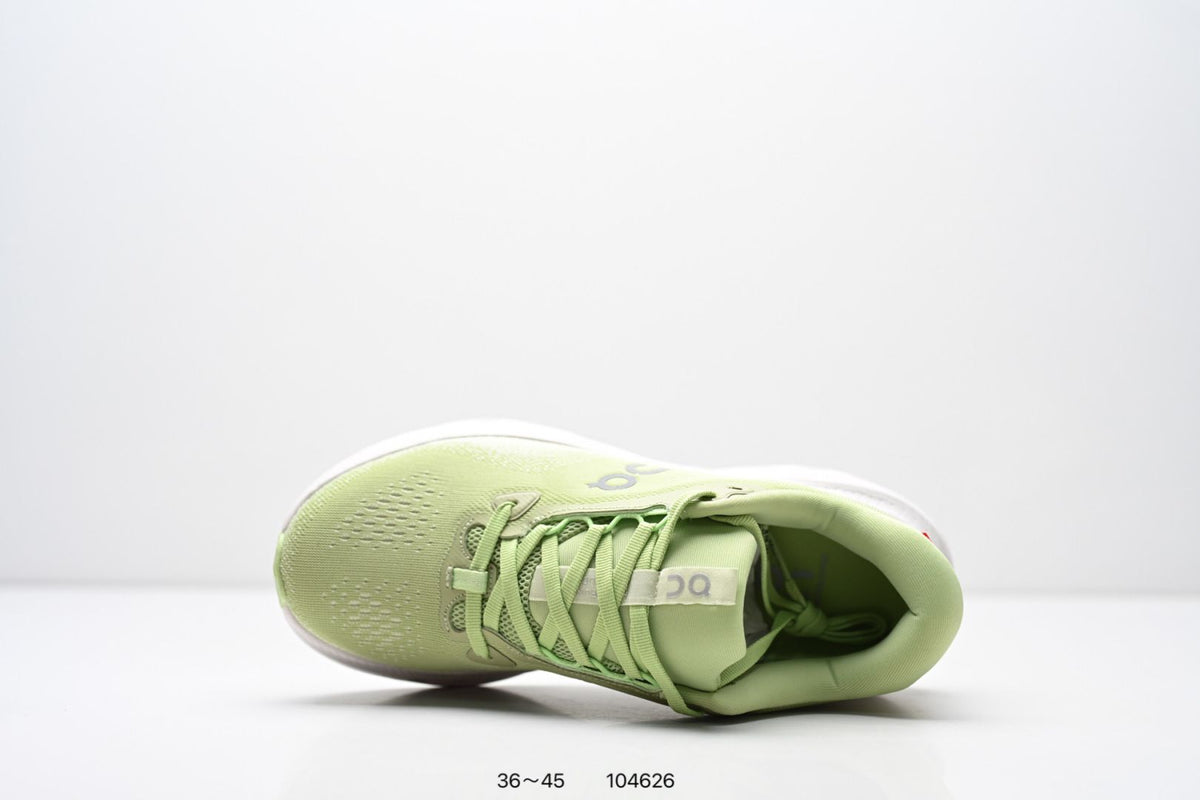 On Cloudsurfer 3 Pale Lime & White Sneakers