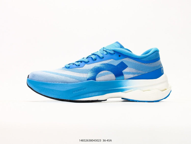 On Cloudmonster Hyper Blue & White Sneakers