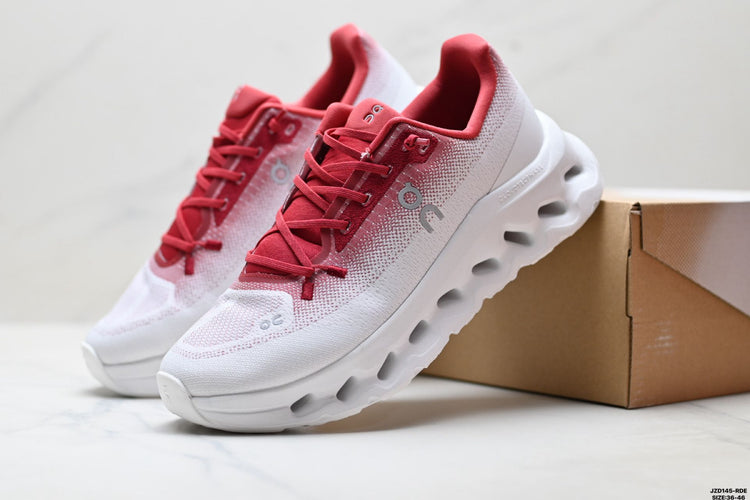 On Cloudtilt White & Coral Sneakers