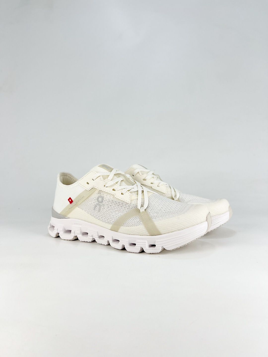 On Cloud X 4 White Sneakers