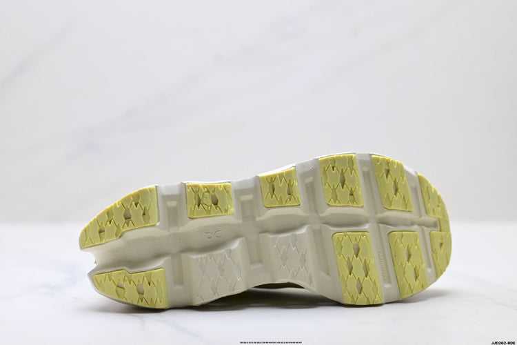 On Cloudmonster 3 Lime & Cream Sneakers