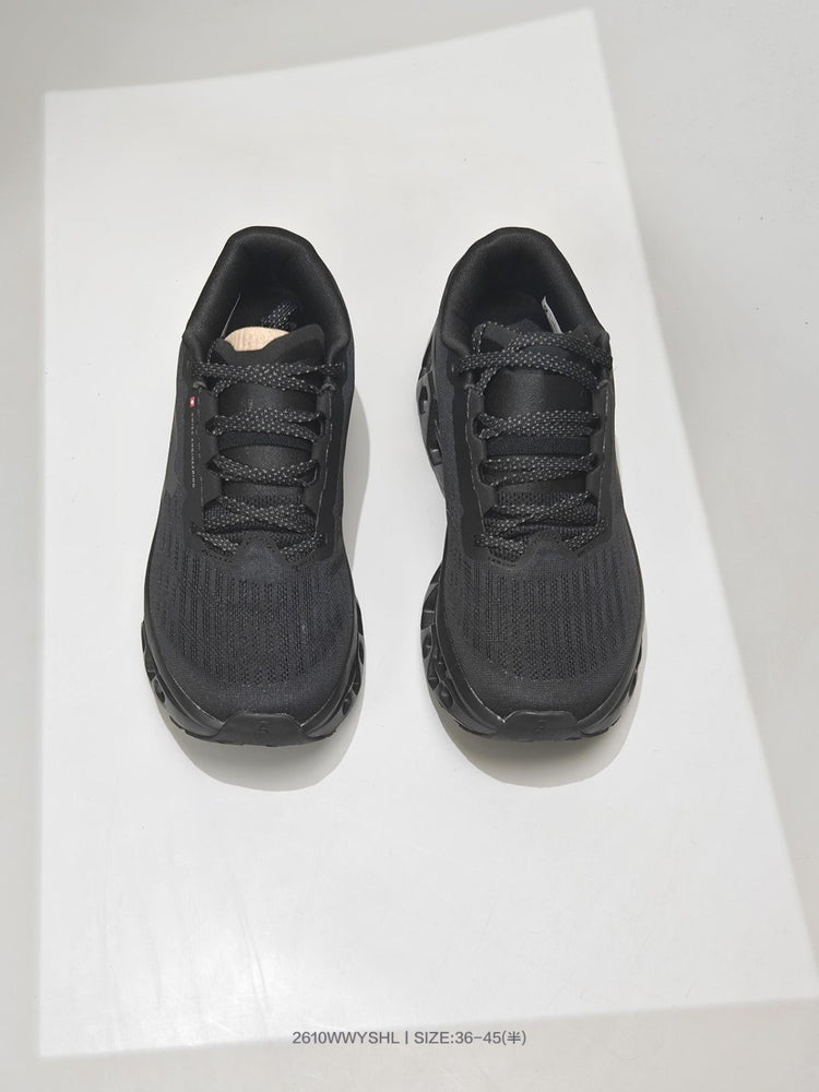 On Cloudmonster 3 All-Black Sneakers