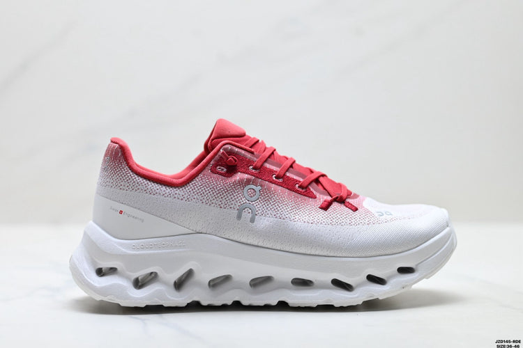 On Cloudtilt White & Coral Sneakers
