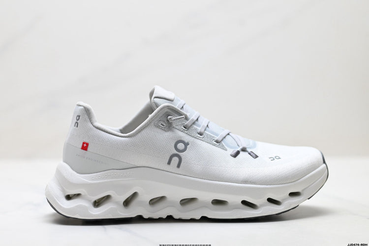 On Cloudtilt White & Silver Grey Sneakers