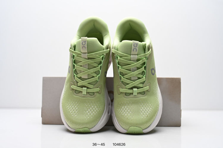 On Cloudsurfer 3 Pale Lime & White Sneakers