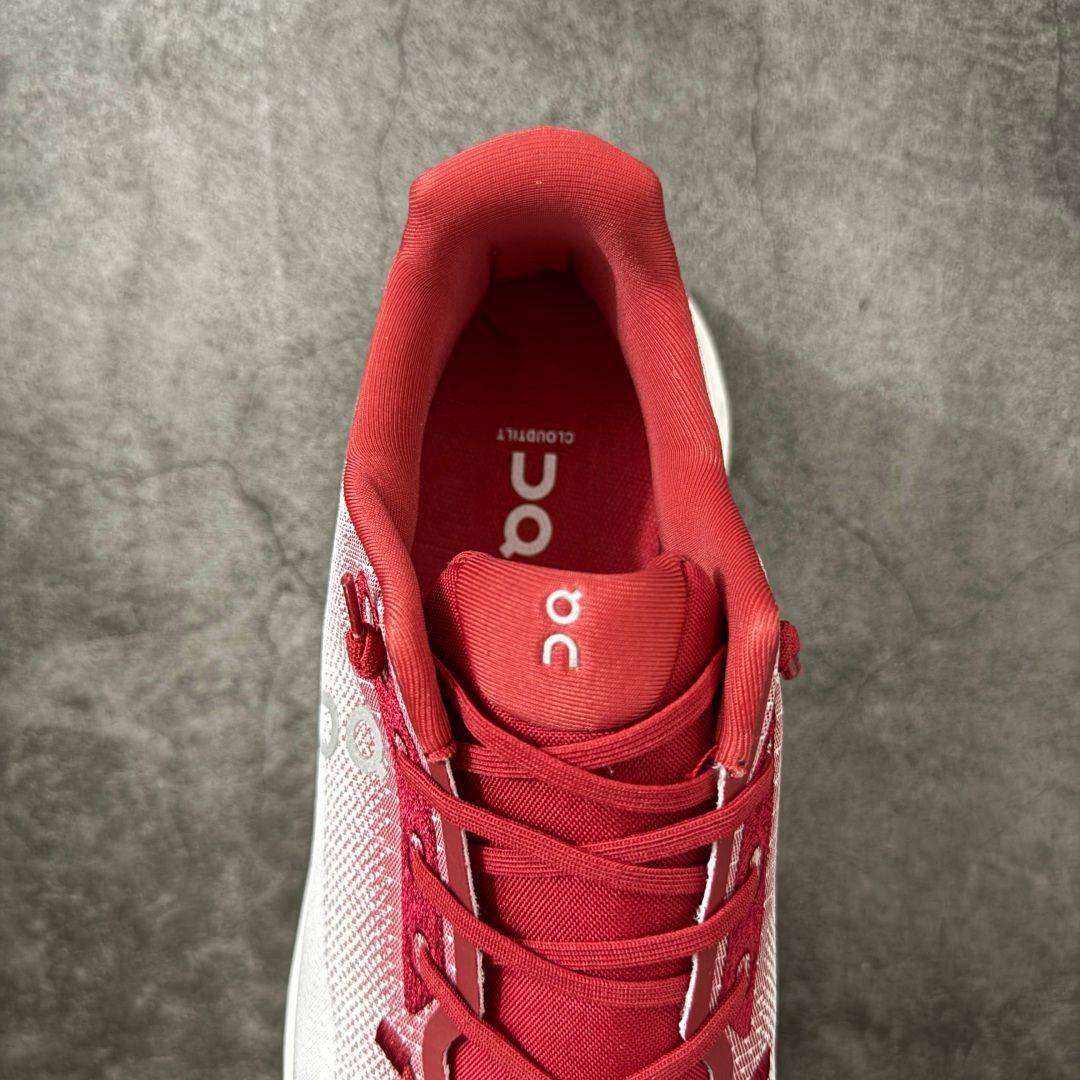 On Cloudtilt White & Red Sneakers