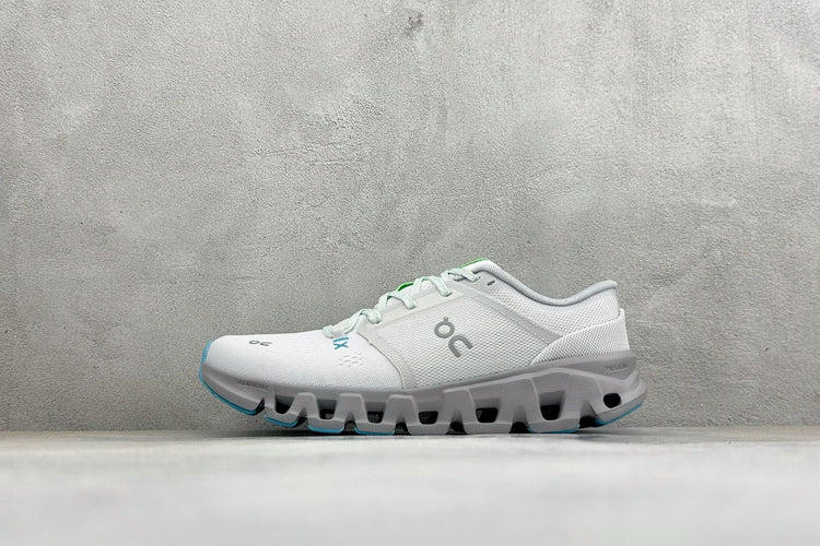 On Cloud X 5 White & Sky Blue Sneakers