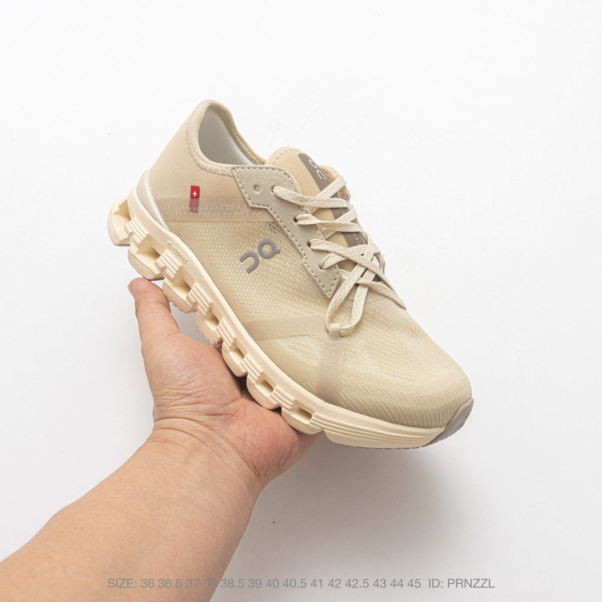 On Cloud X 4 Cream Sneakers