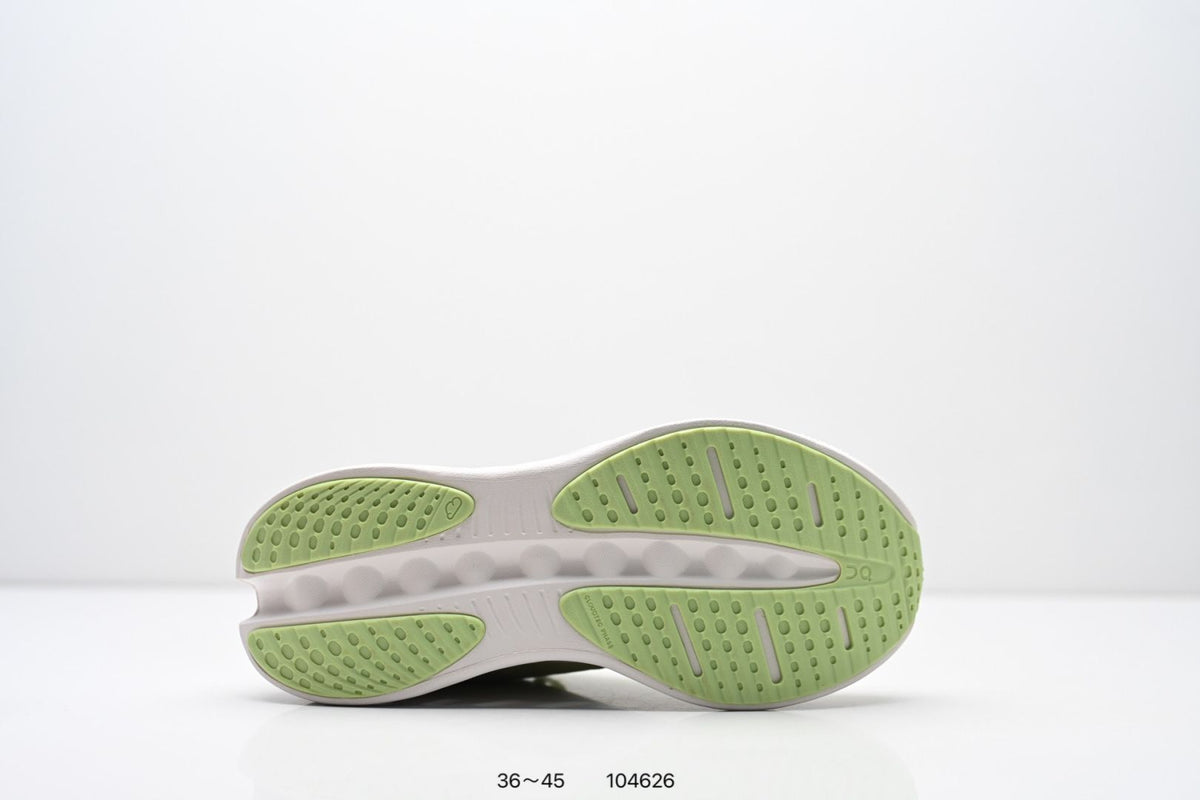 On Cloudsurfer 3 Pale Lime & White Sneakers