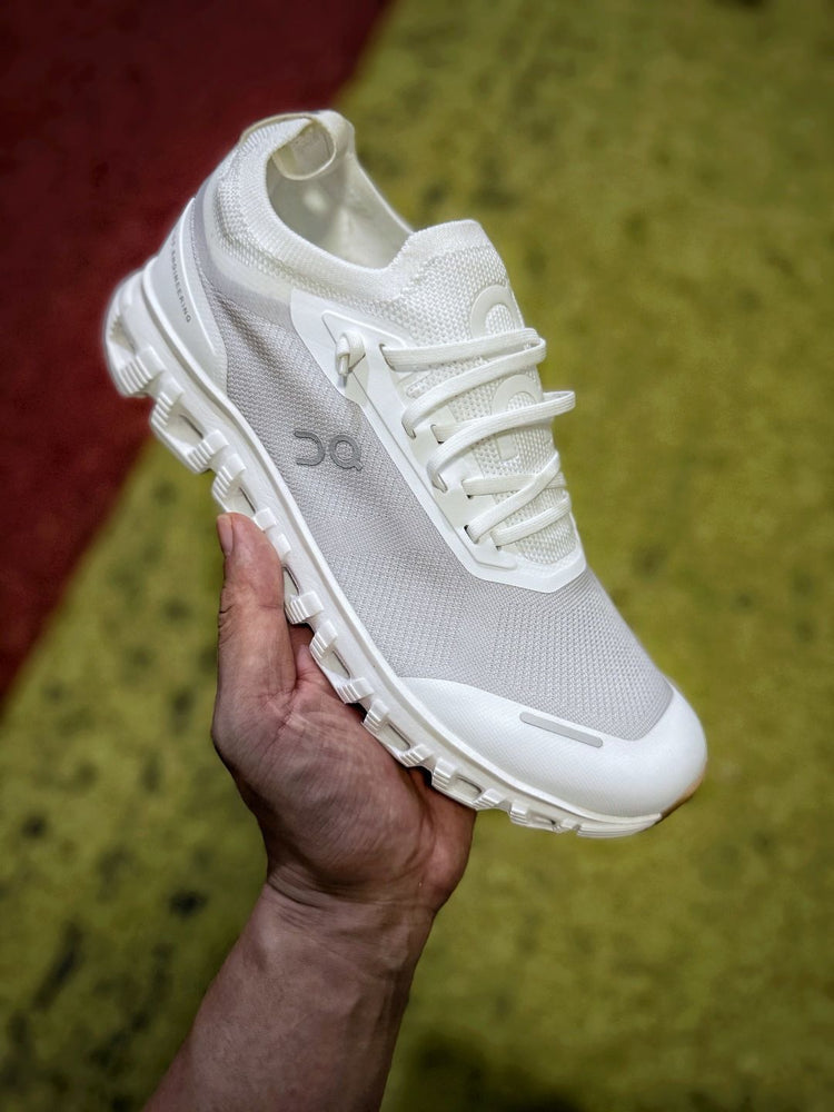 On Cloudultra White & Light Grey Sneakers