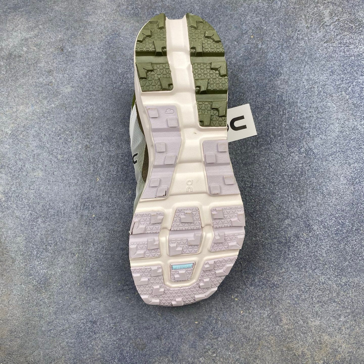 On Cloudvista 2 Cream & Olive Sneakers