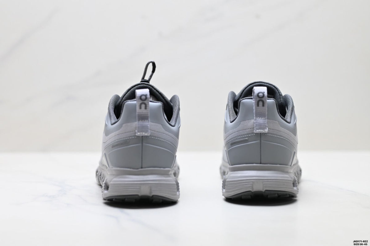 On Cloud 6 Geo Grey Sneakers