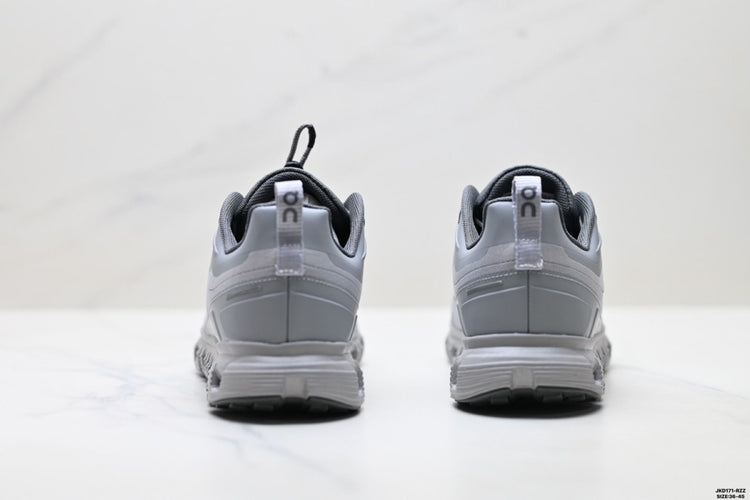 On Cloud 6 Geo Grey Sneakers