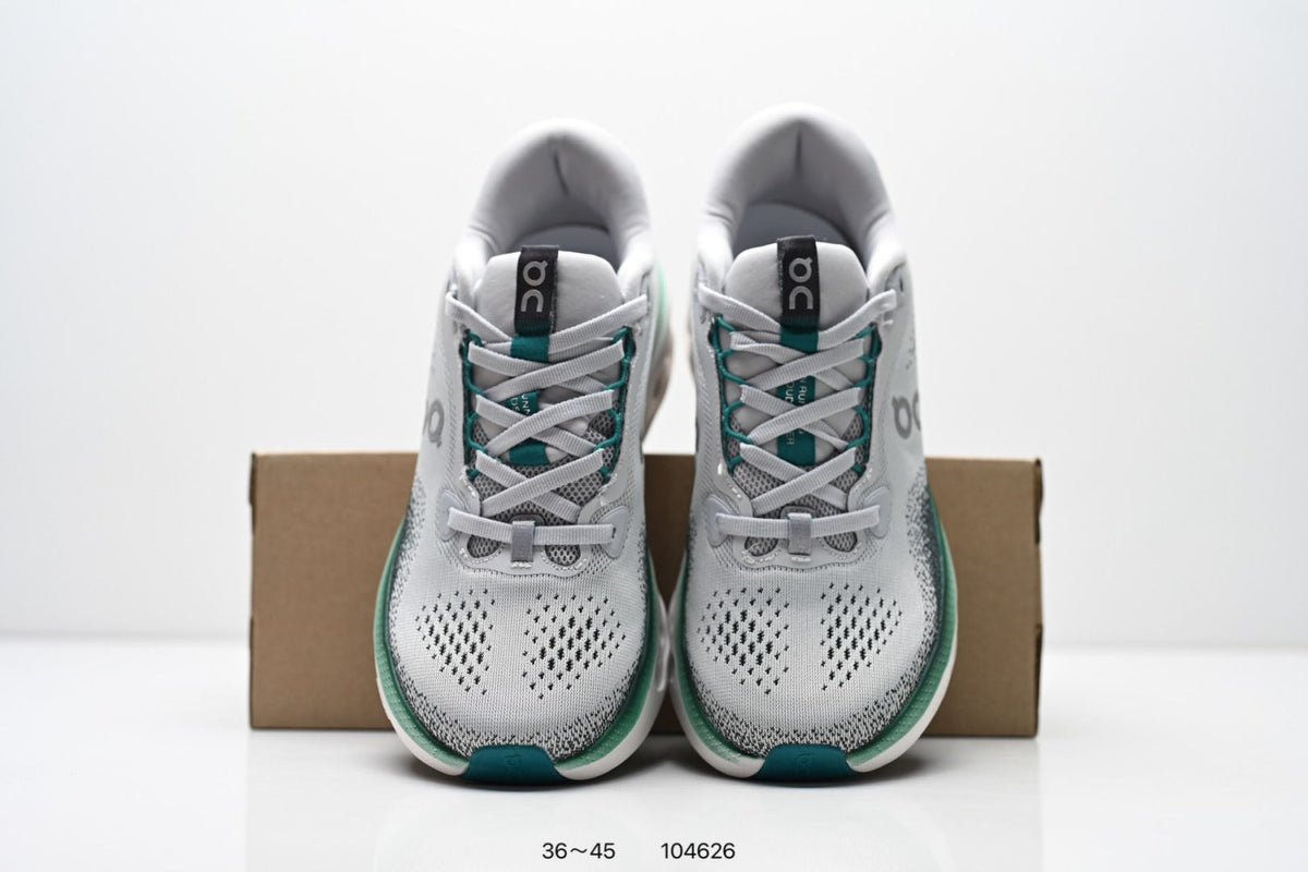 On Cloudsurfer 3 Grey & Mint Sneakers