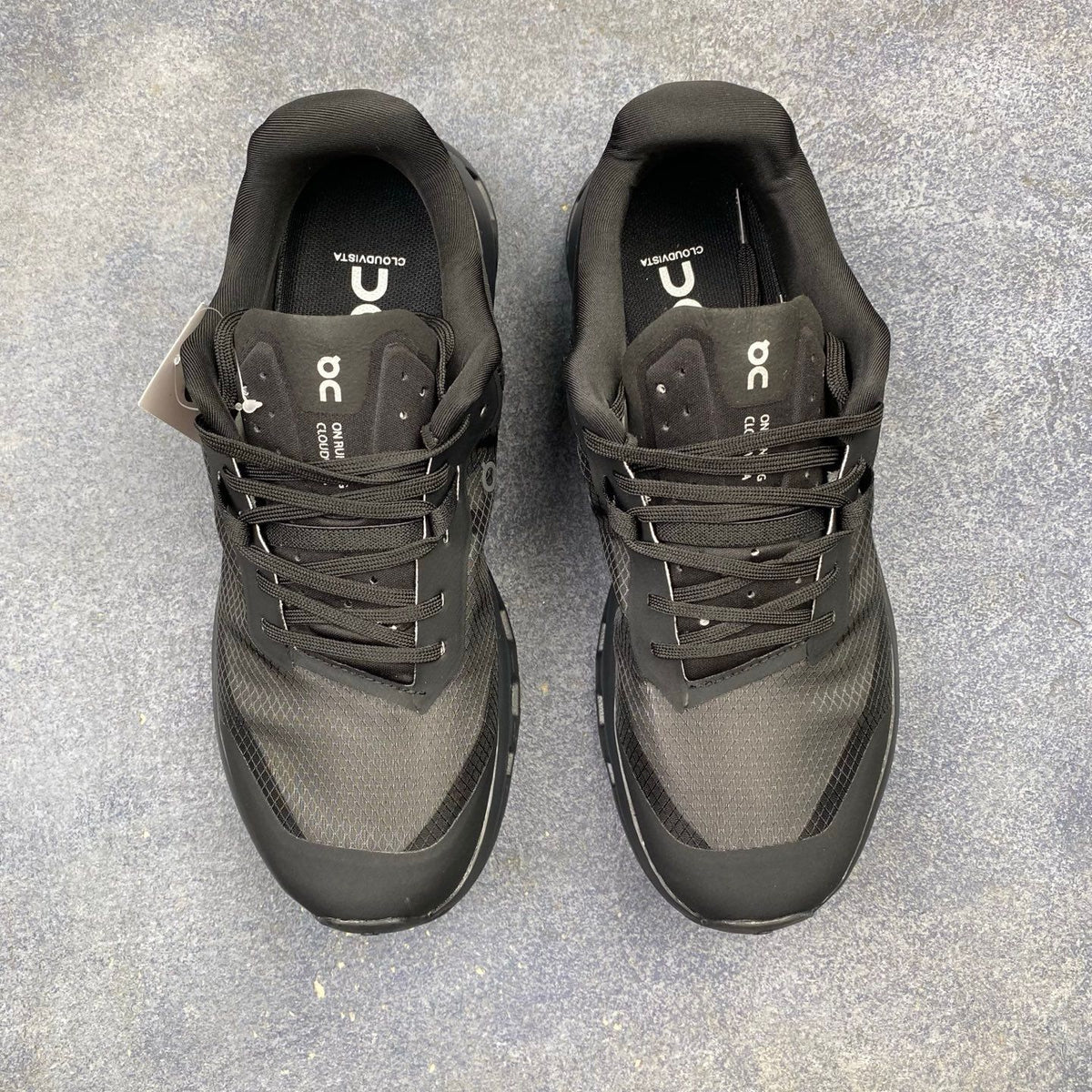 On Cloudvista 2 Charcoal & Black Sneakers