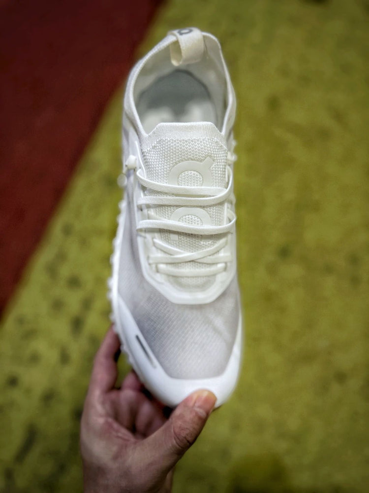 On Cloudultra White & Light Grey Sneakers