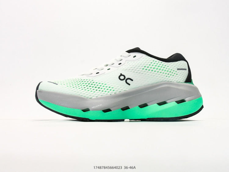 On THE ROGER Pro Fire White & Mint Sneakers