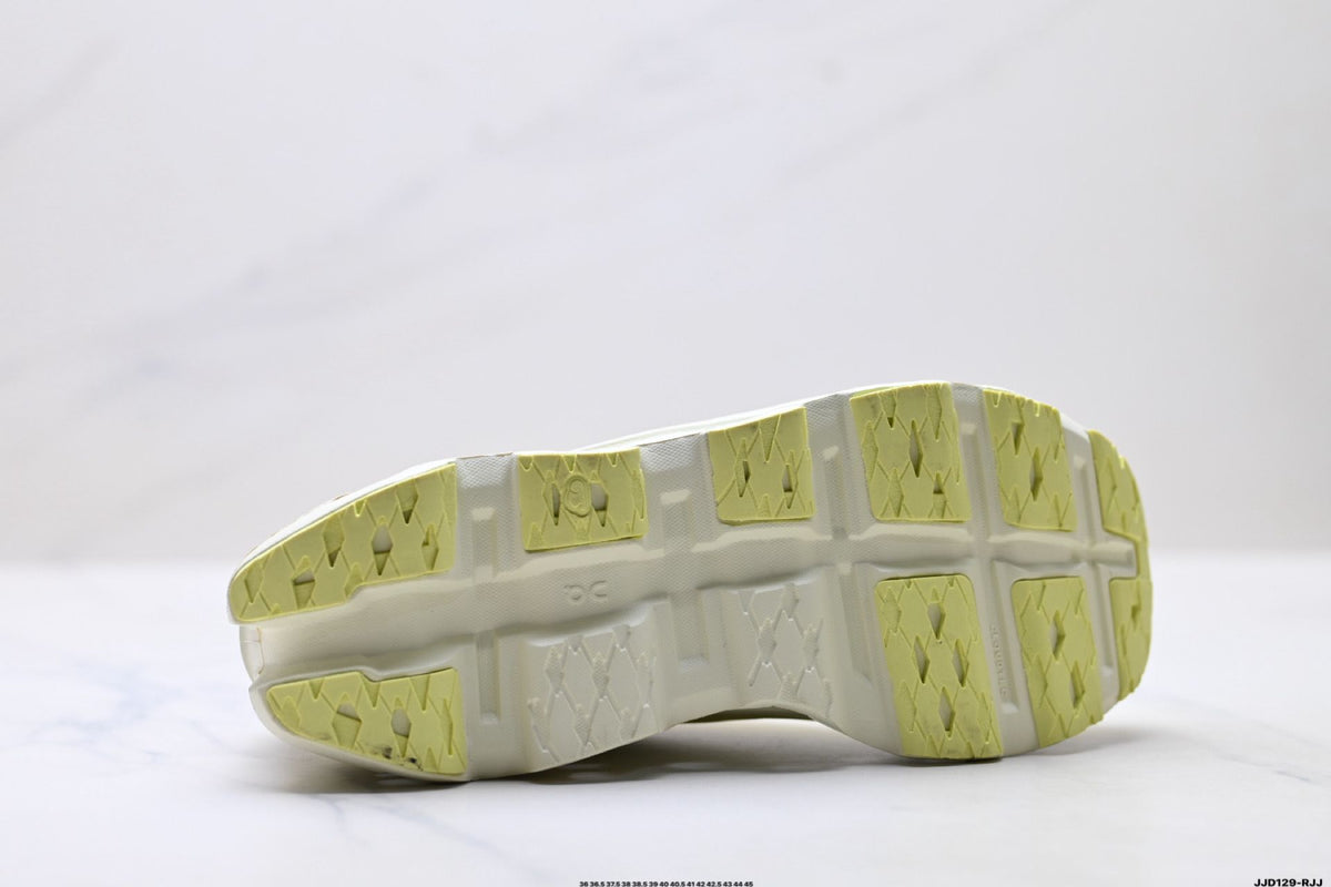 On Cloudmonster 3 Pale Lime & Cream Sneakers