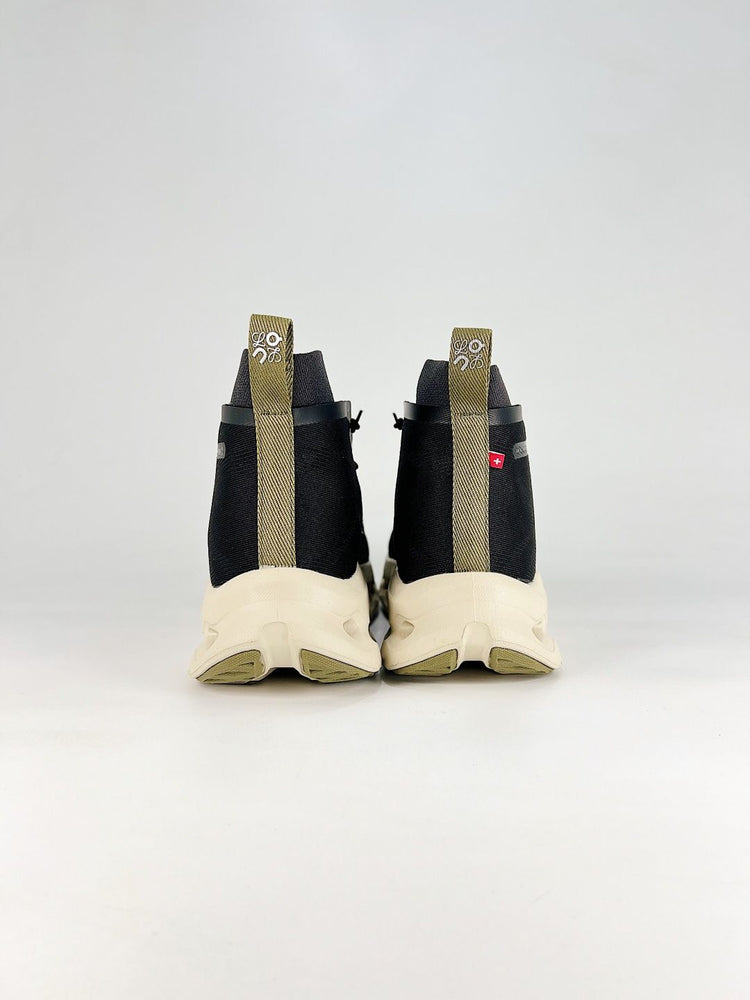 On Black & Ivory High-Top Sneakers