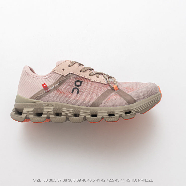 On Cloud X 4 Blush Pink & Taupe Sneakers