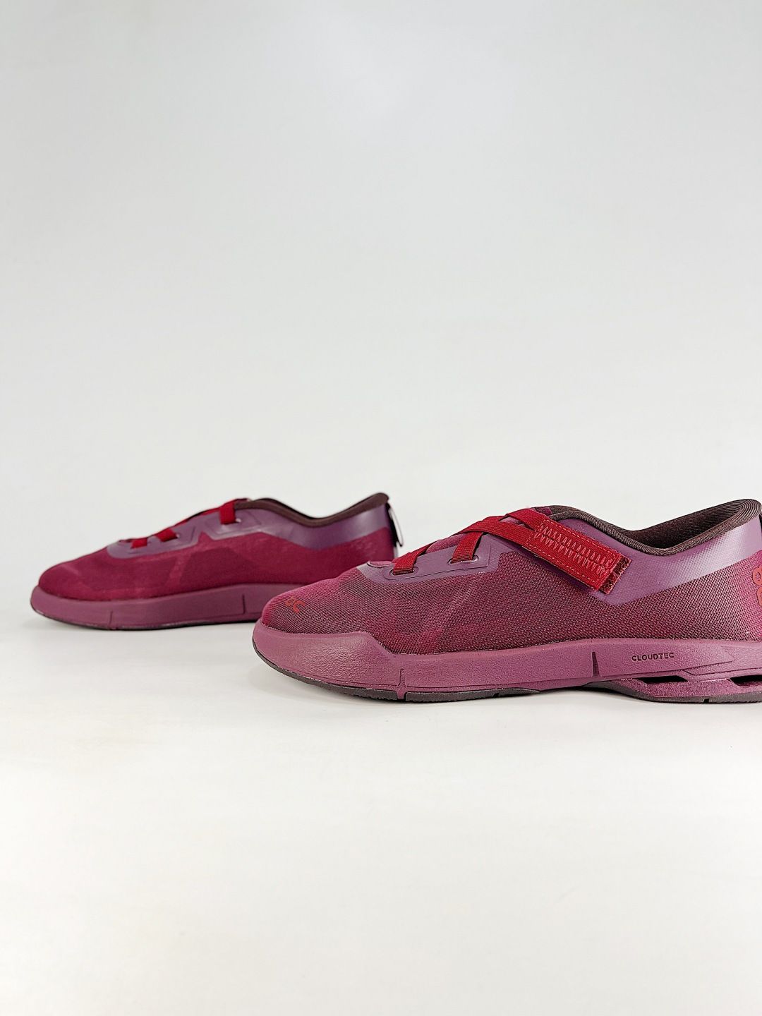 On Cloudnova Moon Burgundy Sneakers