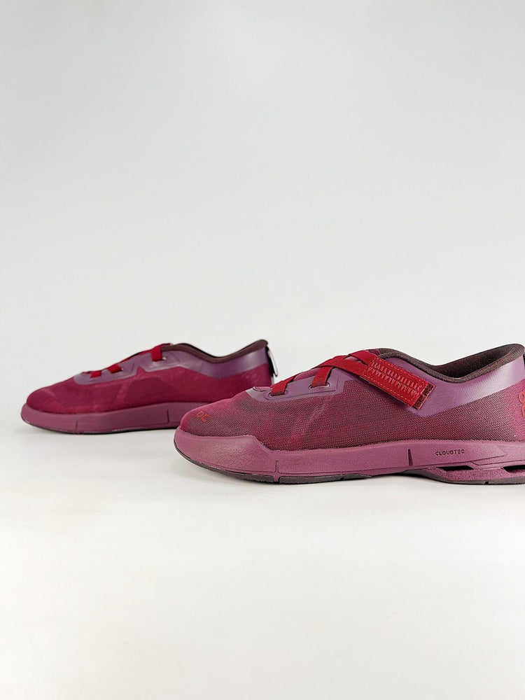 On Cloudnova Moon Burgundy Sneakers