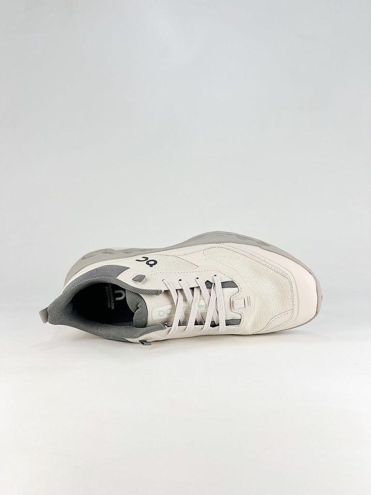 On Cloudleap White & Grey Sneakers