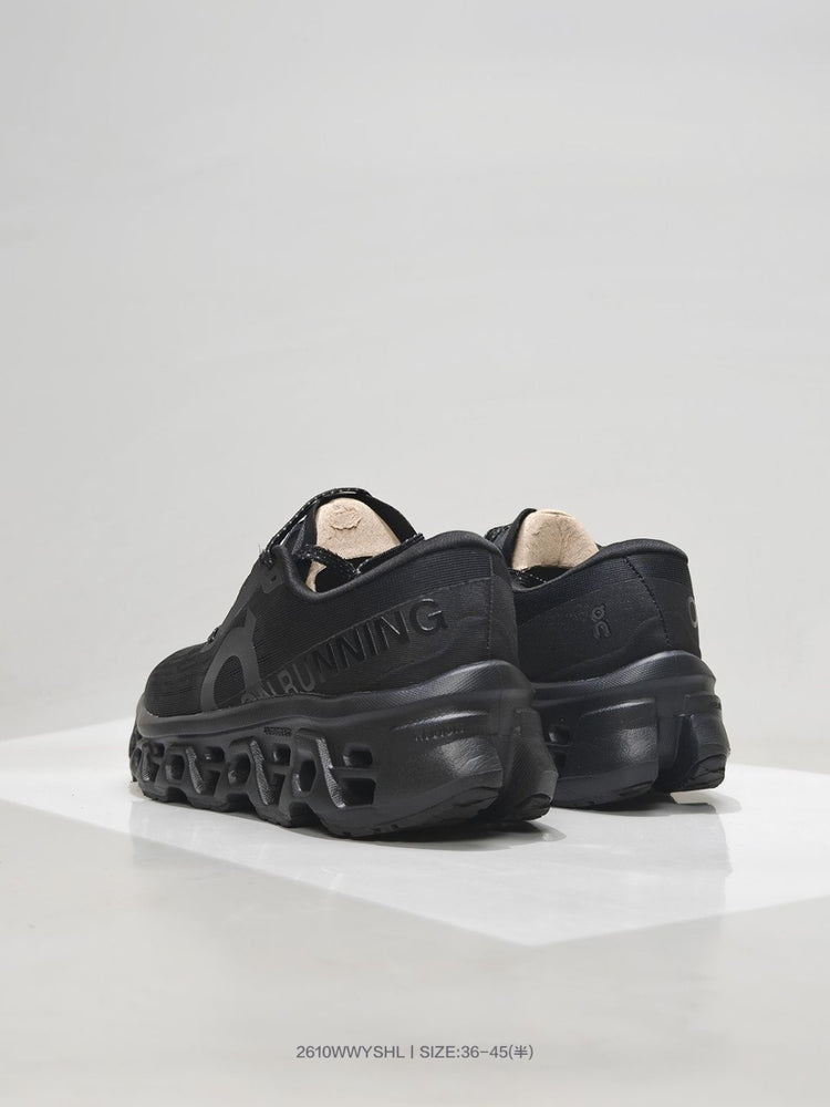 On Cloudmonster 3 All-Black Sneakers