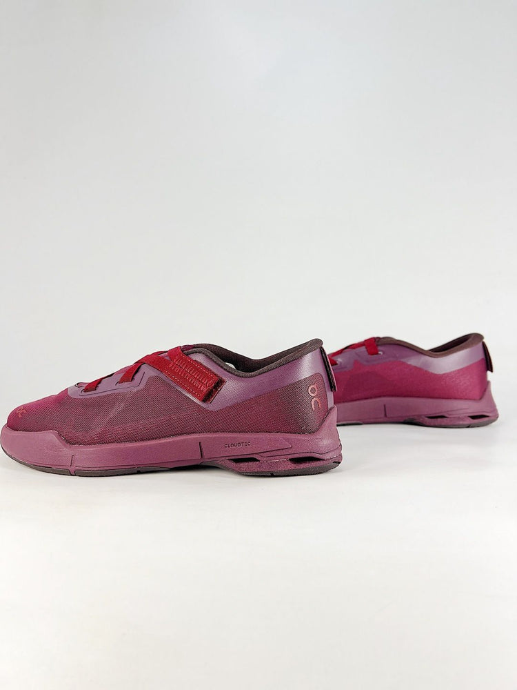 On Cloudnova Moon Burgundy Sneakers