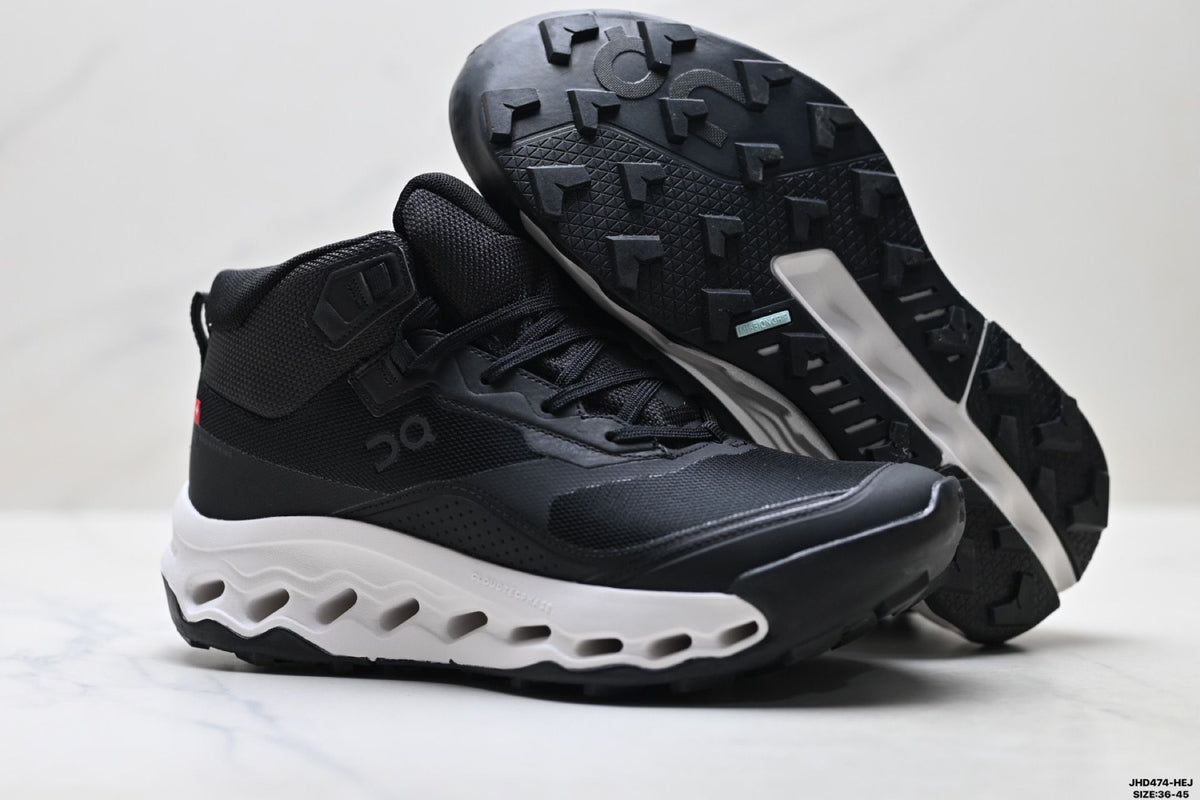 On Cloudhorizon 2 Mid Black & White Sneakers