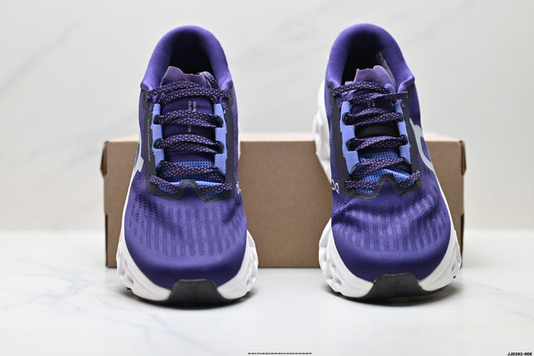 On Cloudmonster 3 Purple & White Sneakers
