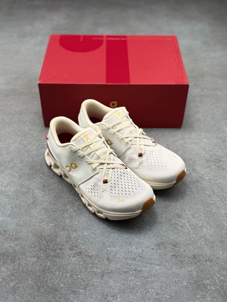 On Cloud X 4 Cream Sneakers
