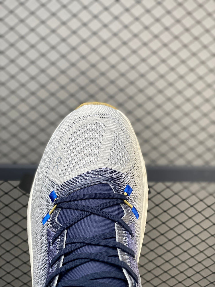 On Cloudtilt White & Navy Sneakers