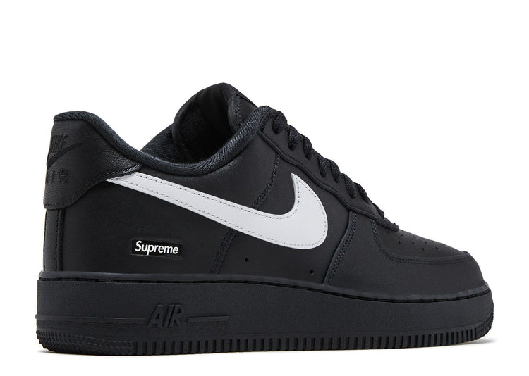 Nike Supreme x Air Force 1 Low 'Box Logo - Black White' (CU9225-002)