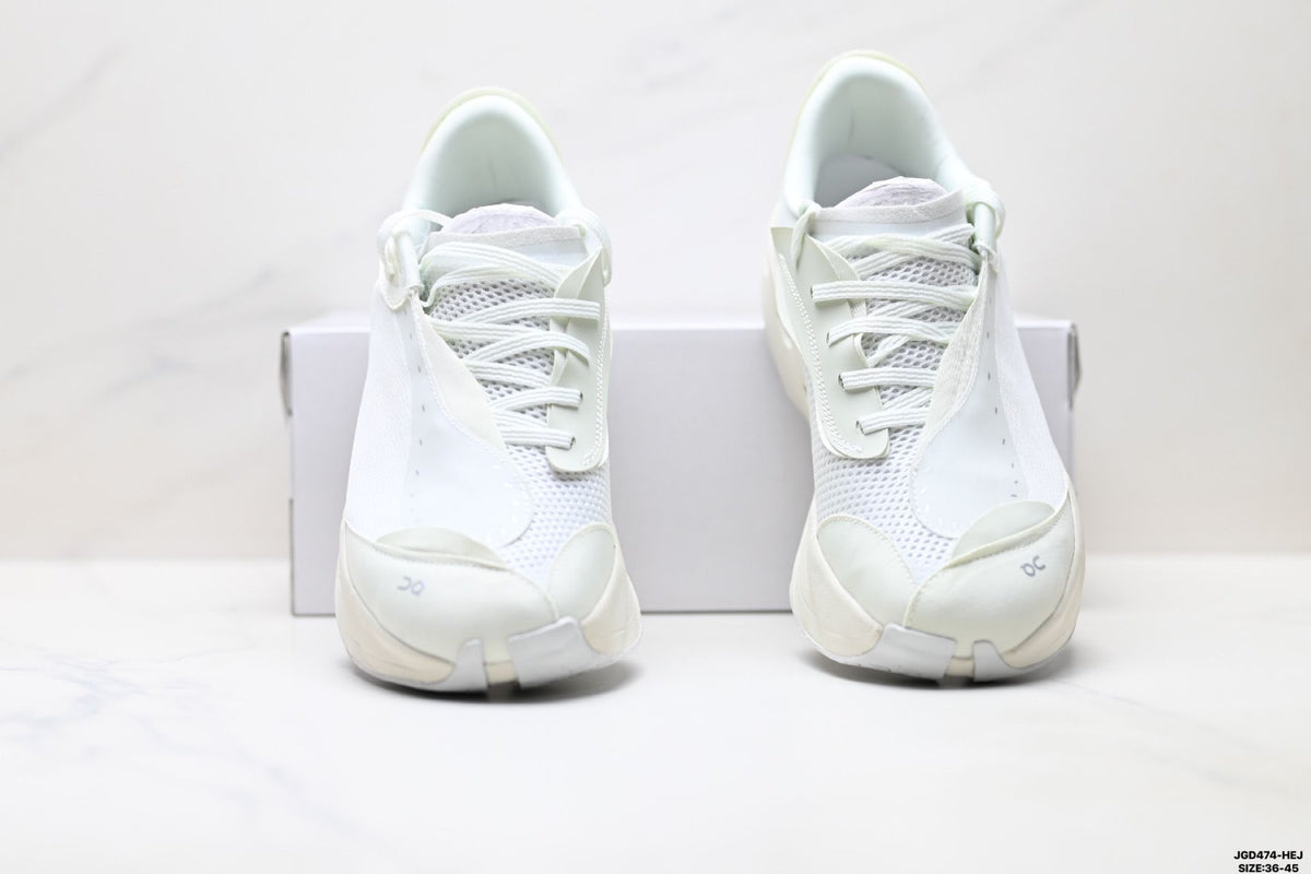 On Cloudboom Volt White & Grey Sneakers