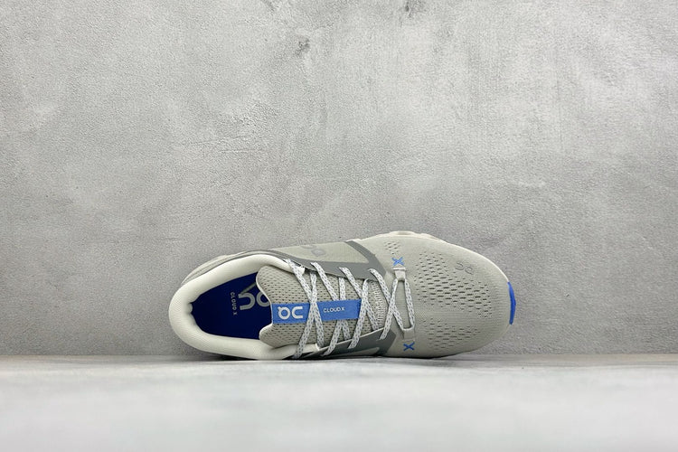 On Cloud X 5 Grey & White Sneakers