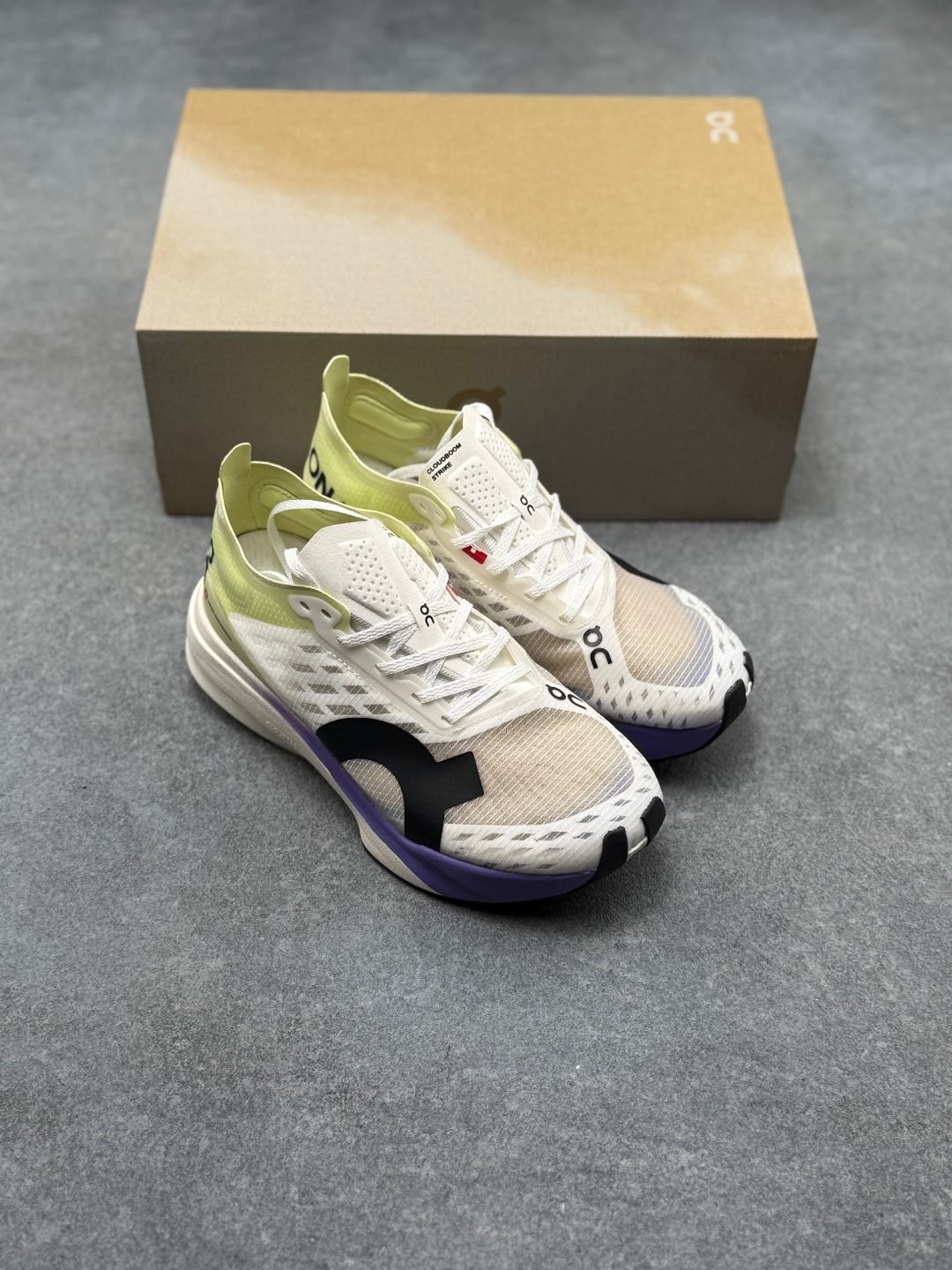 On Cloudboom Strike Limelight Sneakers