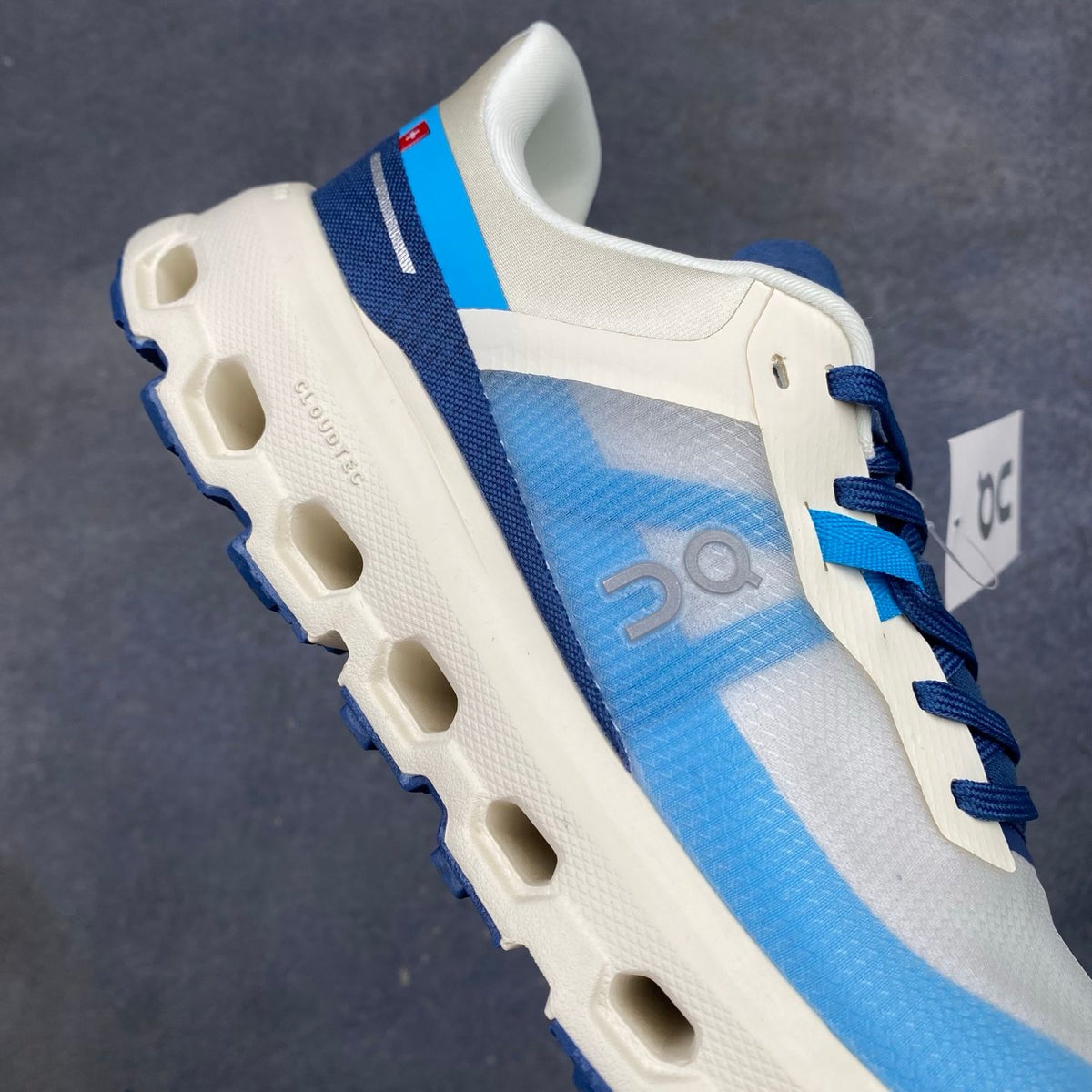 On Cloudvista 2 Cream & Sky Blue Sneakers