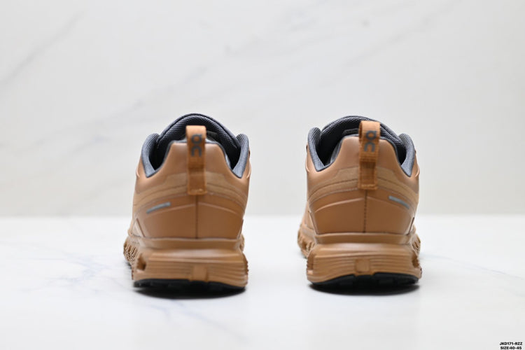 On Cloud 6 Geo Brown Sneakers