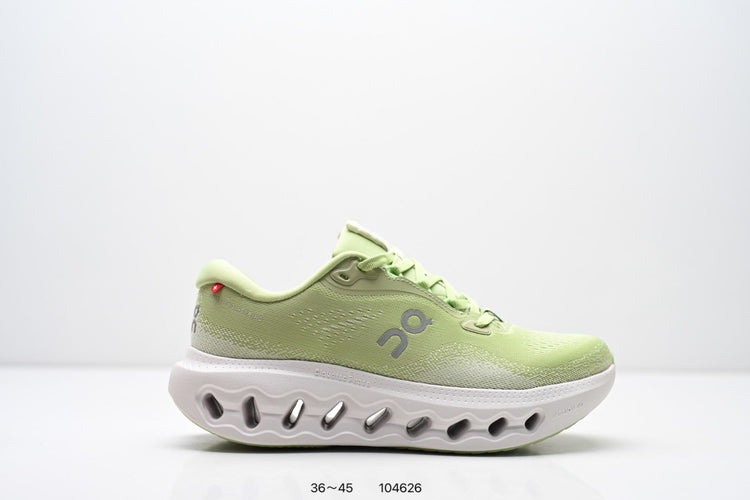 On Cloudsurfer 3 Pale Lime & White Sneakers