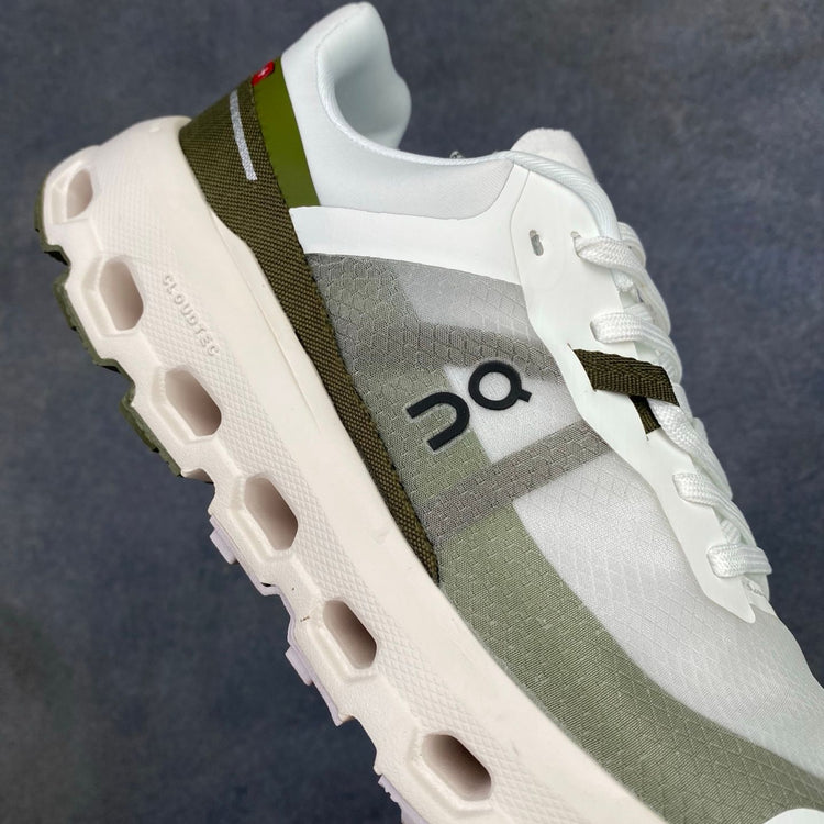On Cloudvista 2 Cream & Olive Sneakers