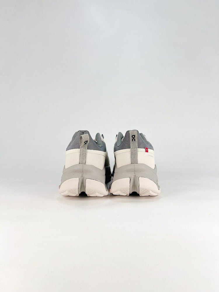 On Cloudleap White & Grey Sneakers