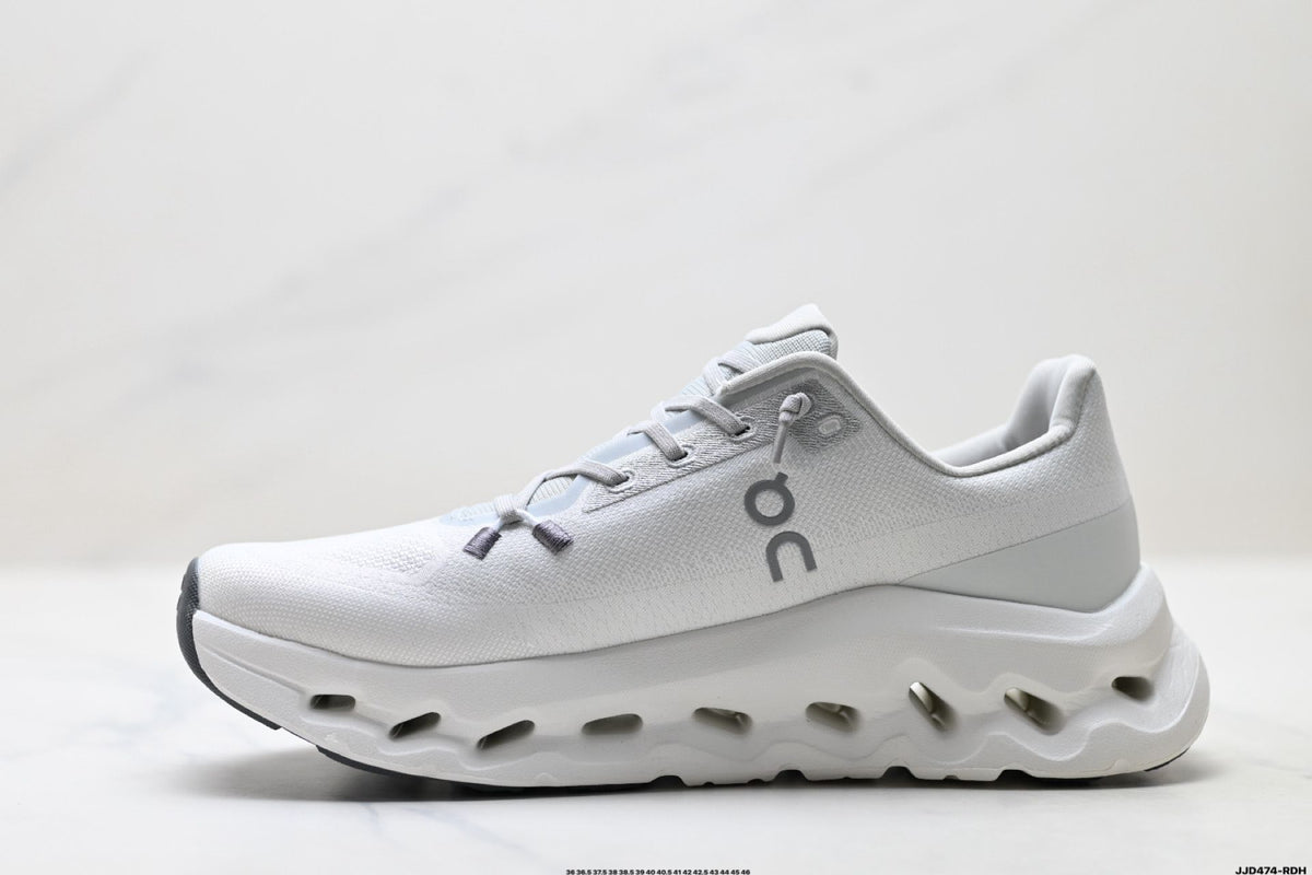 On Cloudtilt White & Silver Grey Sneakers