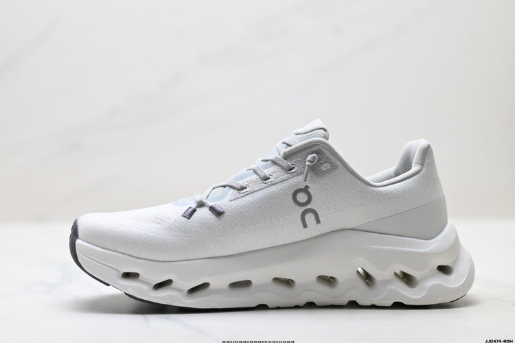 On Cloudtilt White & Silver Grey Sneakers