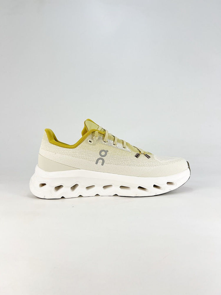On White & Lime Sneakers Cloud X