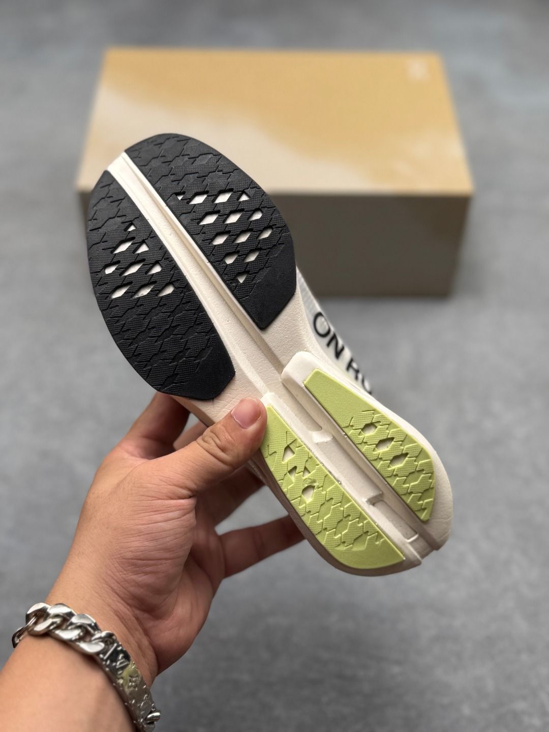 On Cloudboom Strike Limelight Sneakers