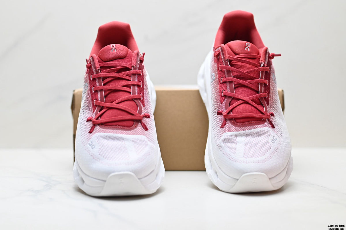 On Cloudtilt White & Coral Sneakers