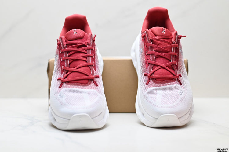 On Cloudtilt White & Coral Sneakers